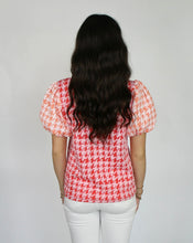 Load image into Gallery viewer, Holly’s Houndstooth Top
