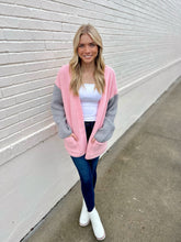 Load image into Gallery viewer, Pastel color block cardigan