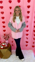 Load image into Gallery viewer, Pastel color block cardigan