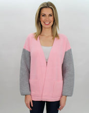 Load image into Gallery viewer, Pastel color block cardigan
