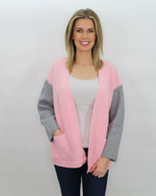 Load image into Gallery viewer, Pastel color block cardigan
