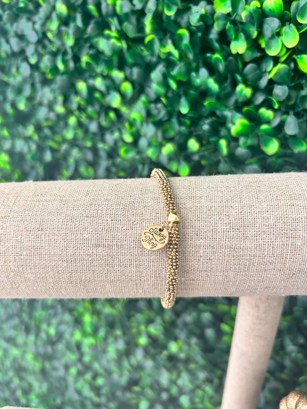 Mini Gold Beaded Bracelet