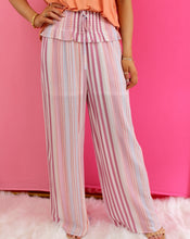 Load image into Gallery viewer, Maggie's Striped High Waisted Pants