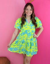 Load image into Gallery viewer, Bahama Mama Dress-Lime

