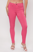 Load image into Gallery viewer, YMI Hyperstretch Mid-Rise Colored Skinny Jeans
