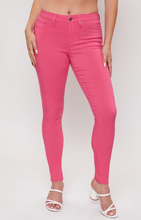 Load image into Gallery viewer, YMI Hyperstretch Mid-Rise Colored Skinny Jeans