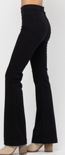 Load image into Gallery viewer, Jelly Jeans-Black Pull On Flare Jeggings