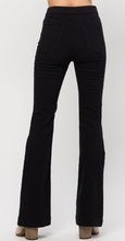 Load image into Gallery viewer, Jelly Jeans-Black Pull On Flare Jeggings