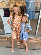 Load image into Gallery viewer, Bluebell 3/4 Sleeve Ruffle Twirl Dress
