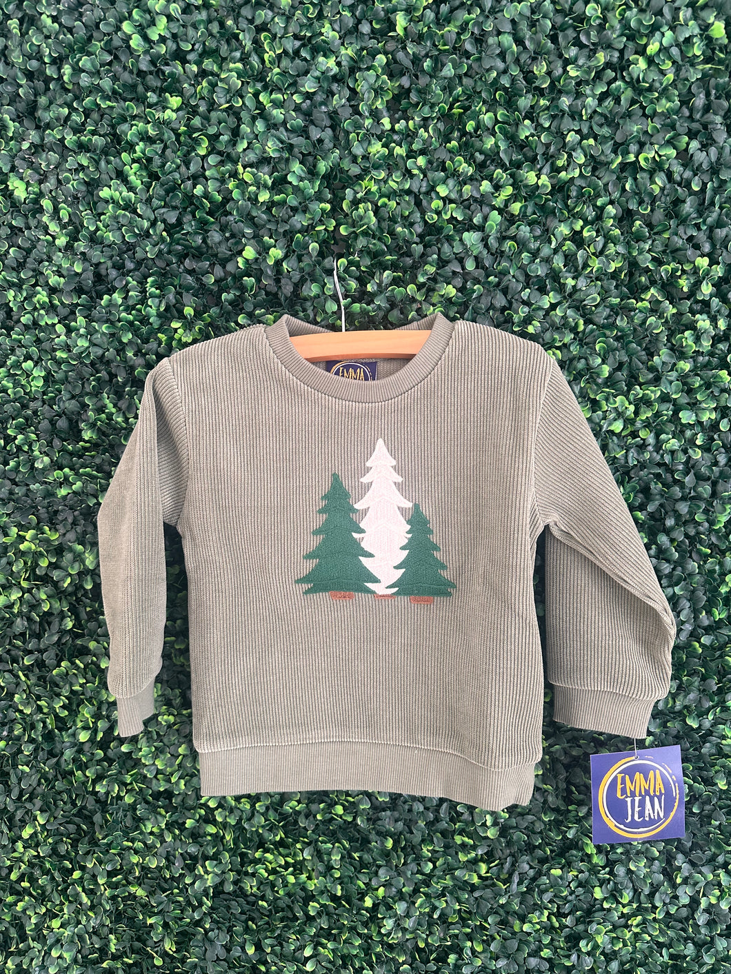 Christmas Tree Green Sweater