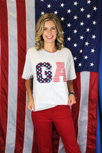 Load image into Gallery viewer, GA Stars and Stripes Patch Tee
