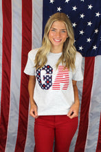 Load image into Gallery viewer, GA Stars and Stripes Patch Tee
