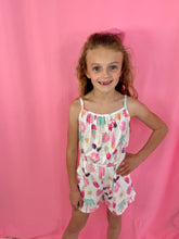 Load image into Gallery viewer, Girls Summer Vacay Romper
