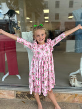 Load image into Gallery viewer, Pink Christmas Dress
