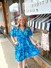 Load image into Gallery viewer, Bahama Mama Dress-Blue
