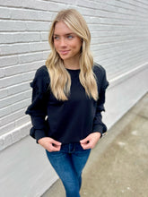 Load image into Gallery viewer, Laid Back Black Sweater
