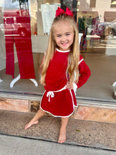 Load image into Gallery viewer, Feeling Comfy Maroon Skort Set
