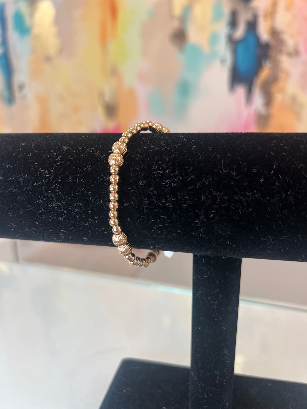 Gold Ball Bracelet