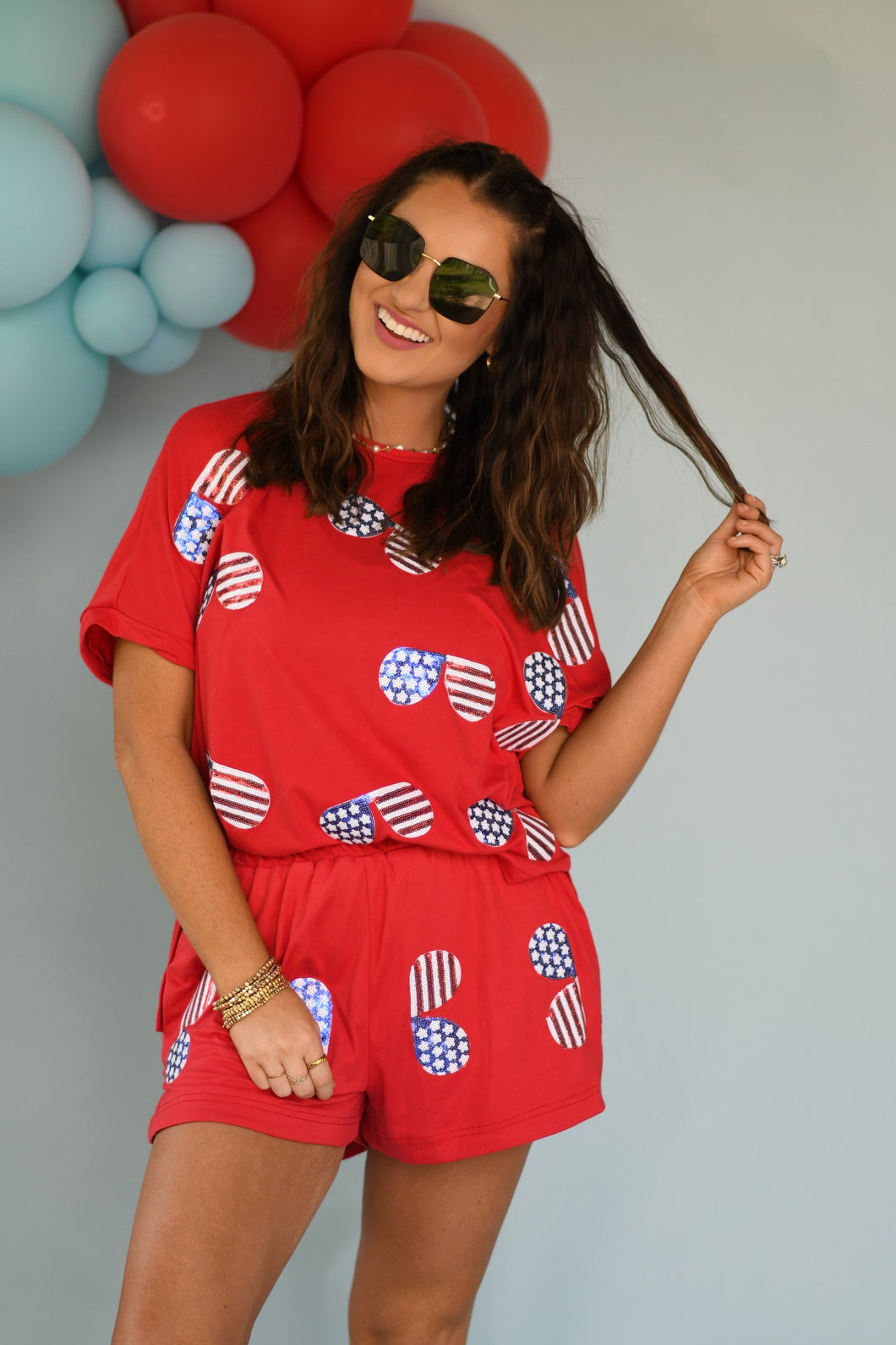 Patriotic Sunglasses Set
