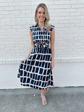 Load image into Gallery viewer, Naomi Navy Dress
