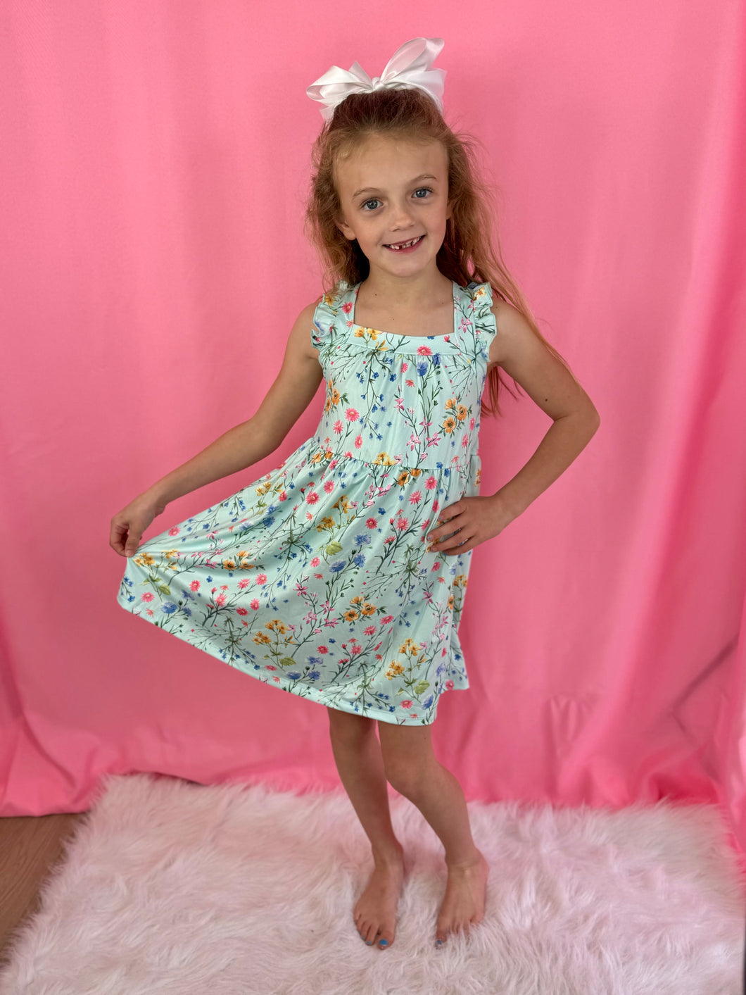 Girls Wild Woods Dress