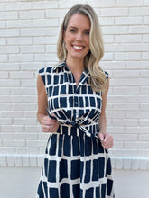Load image into Gallery viewer, Naomi Navy Dress
