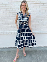 Load image into Gallery viewer, Naomi Navy Dress
