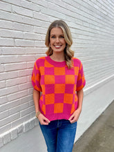 Load image into Gallery viewer, Charlie’s Checkered Sweater
