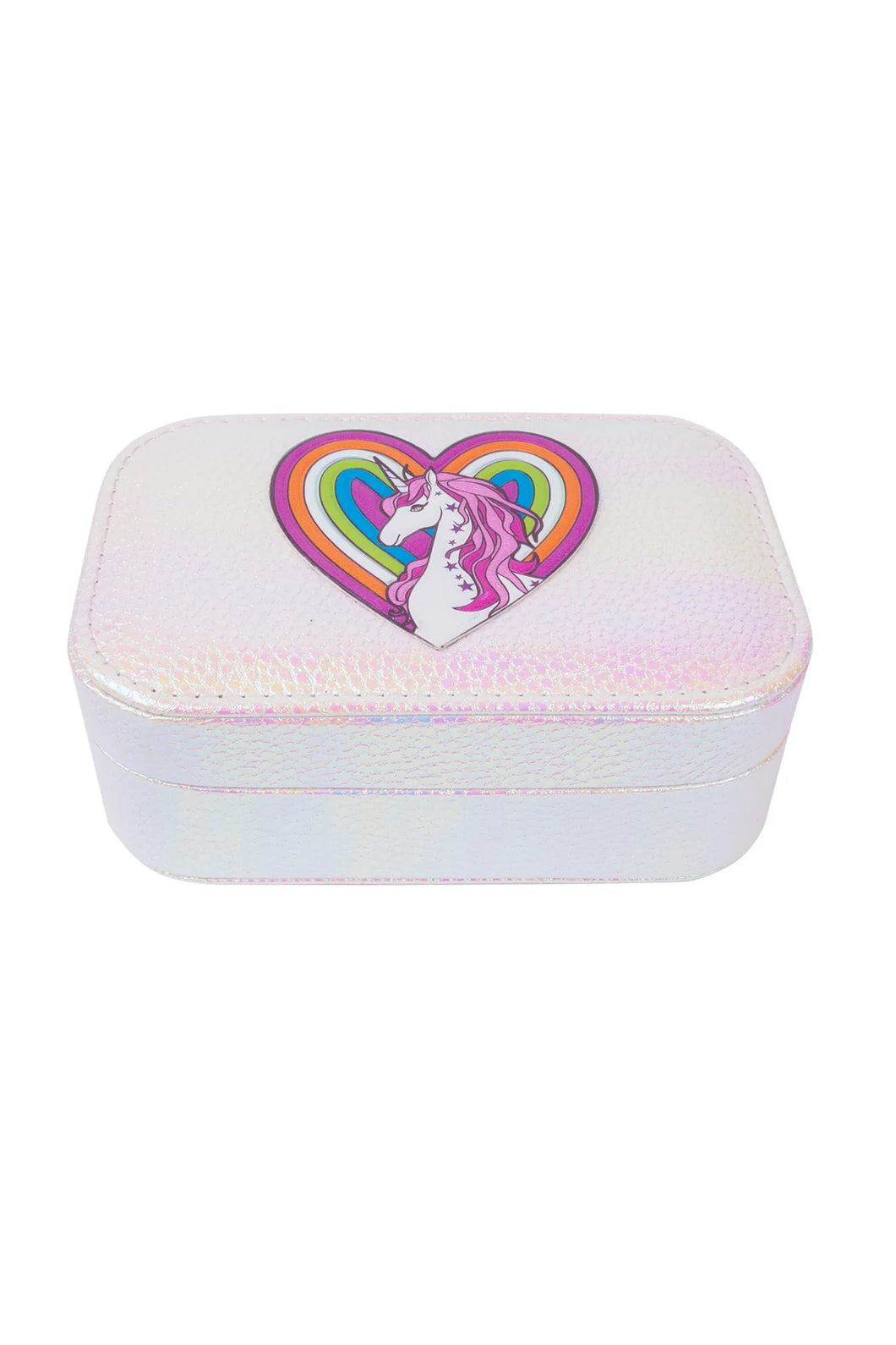 Pretty Precious Unicorn Jewelry Box in Iridescent