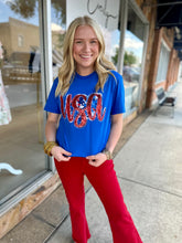 Load image into Gallery viewer, USA Tee Blue
