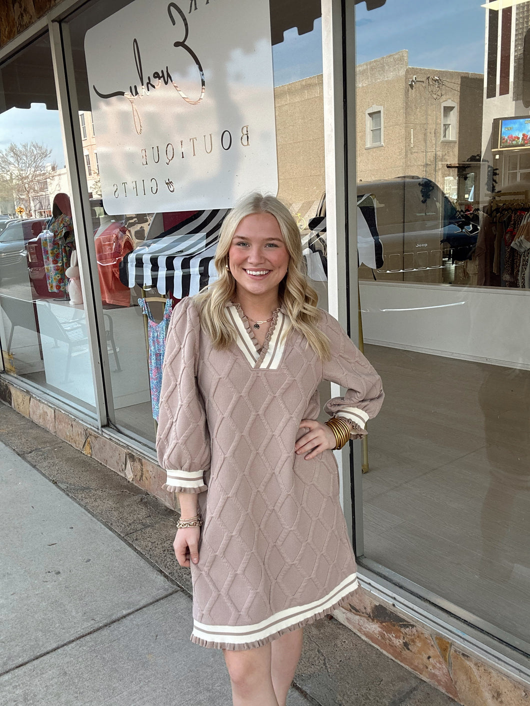 Tiffany Tan Dress