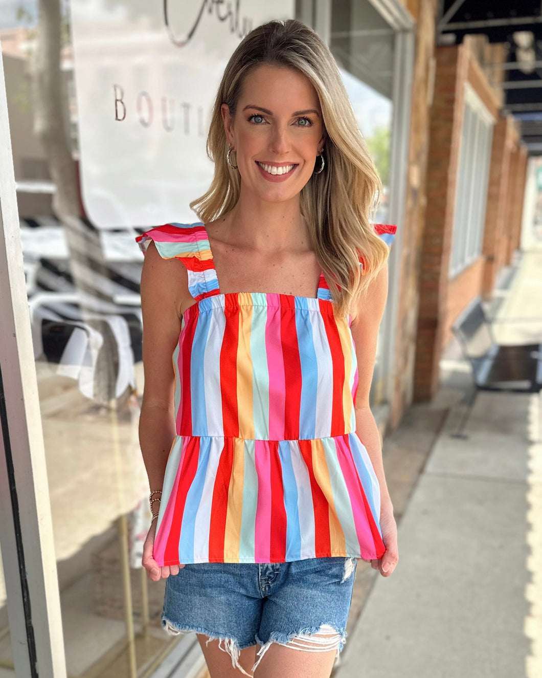 Skylar Striped Tank