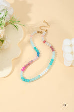 Load image into Gallery viewer, Gemstone Candy Necklace
