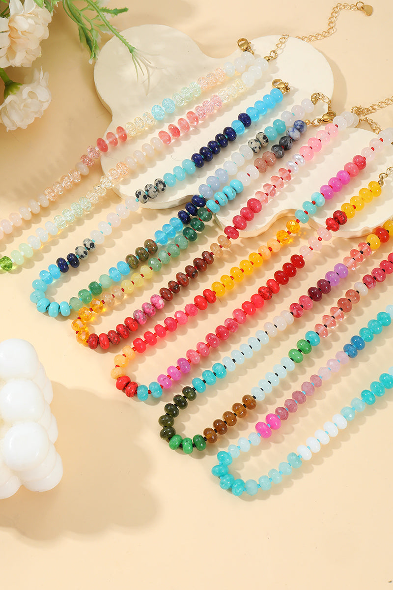 Gemstone Candy Necklace