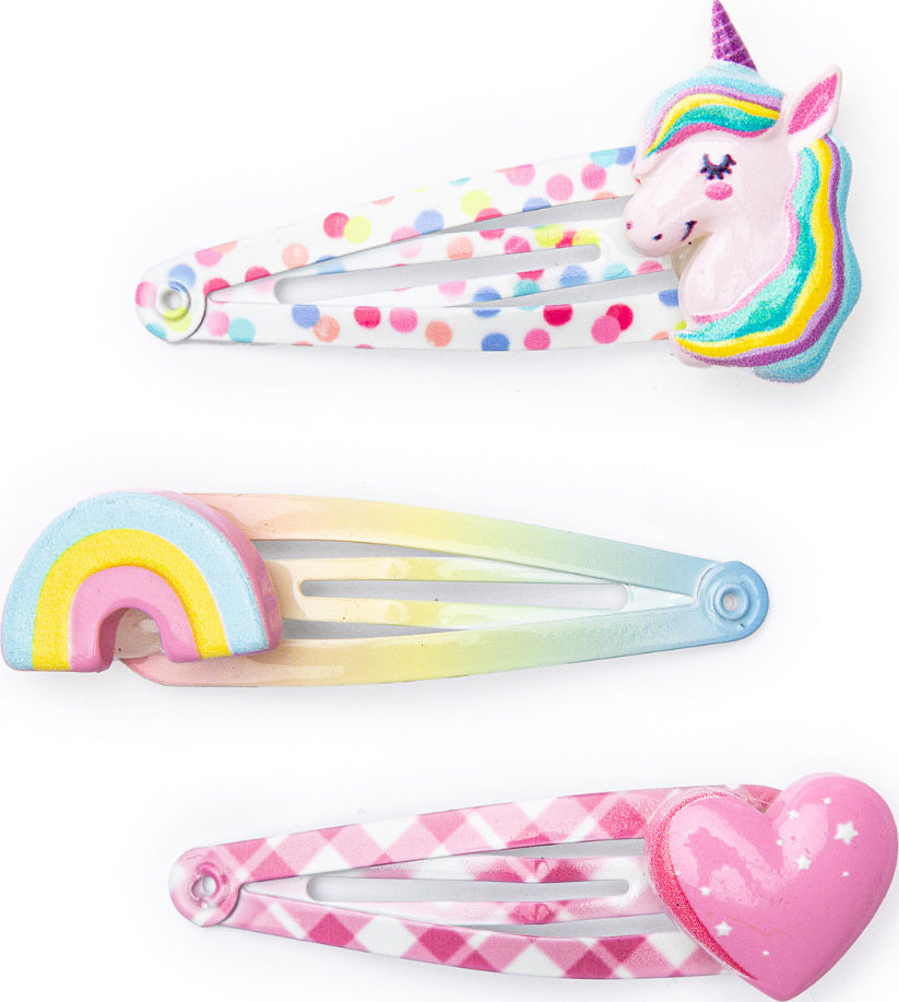 Unicorn Cutie Hair Clips
