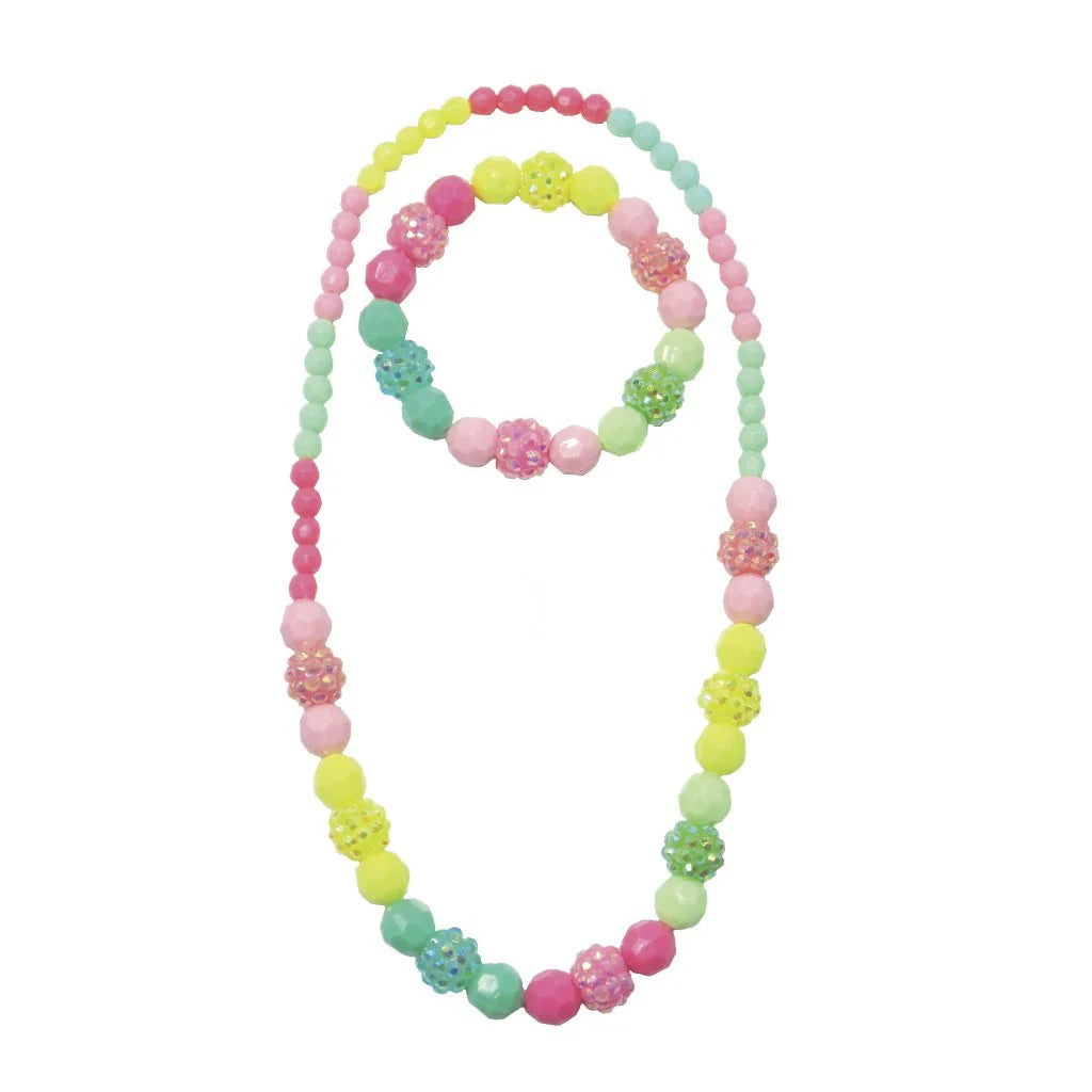 Vividly Vibrant Necklace & Bracelet Set