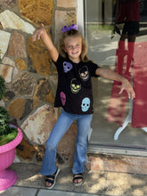 Load image into Gallery viewer, Sequin Skulls T-Shirt
