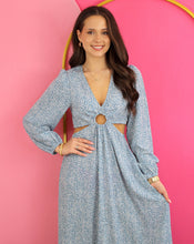 Load image into Gallery viewer, Allie&#39;s Dusty Blue Maxi Dress
