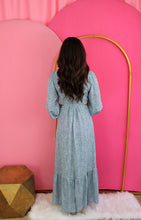 Load image into Gallery viewer, Allie&#39;s Dusty Blue Maxi Dress
