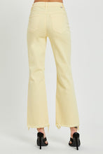 Load image into Gallery viewer, Risen High Rise Straight Jeans-Pale Yellow
