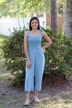 Load image into Gallery viewer, Dusty Blue Jumpsuit
