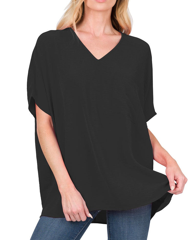 V-Neck Pocket Tees