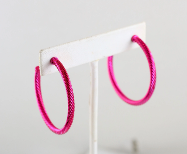 Drex Cable Hoop Earrings